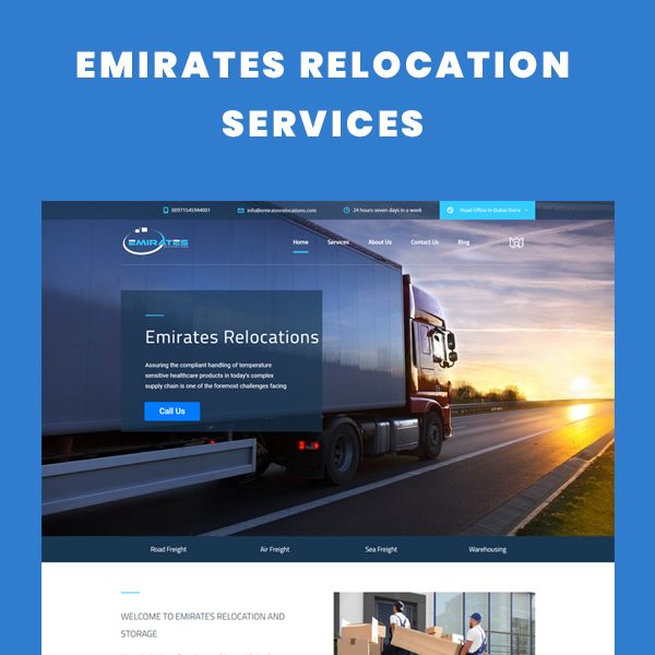Emirates Relocation services