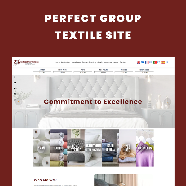 Perfect Group Textile Site